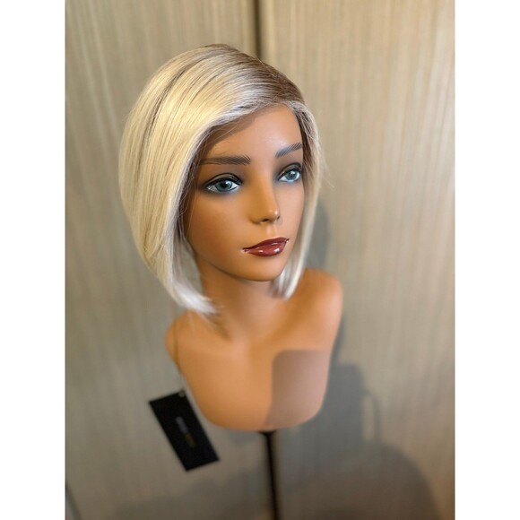 Belle Tress “Woolala-E” Wig in color Butterbeer  Blond-R new full mono main image 7